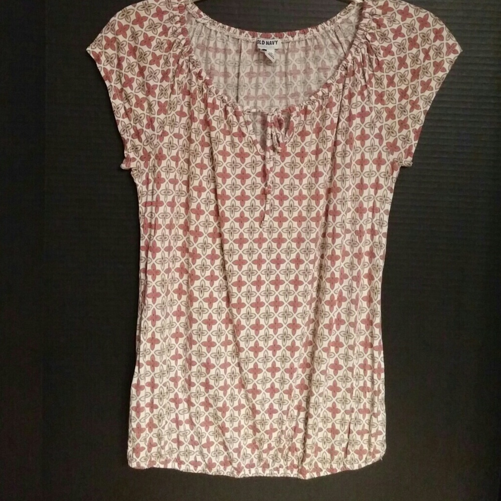 Old Navy boho print top xs